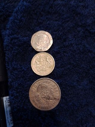 Moneda antigua George VI