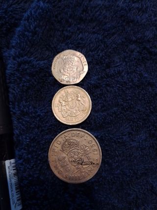 Moneda antigua George VI