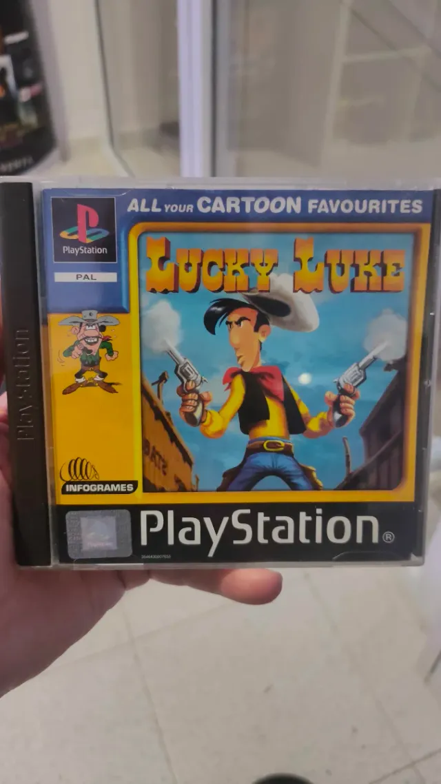 Lucky Luke PlayStation PAL