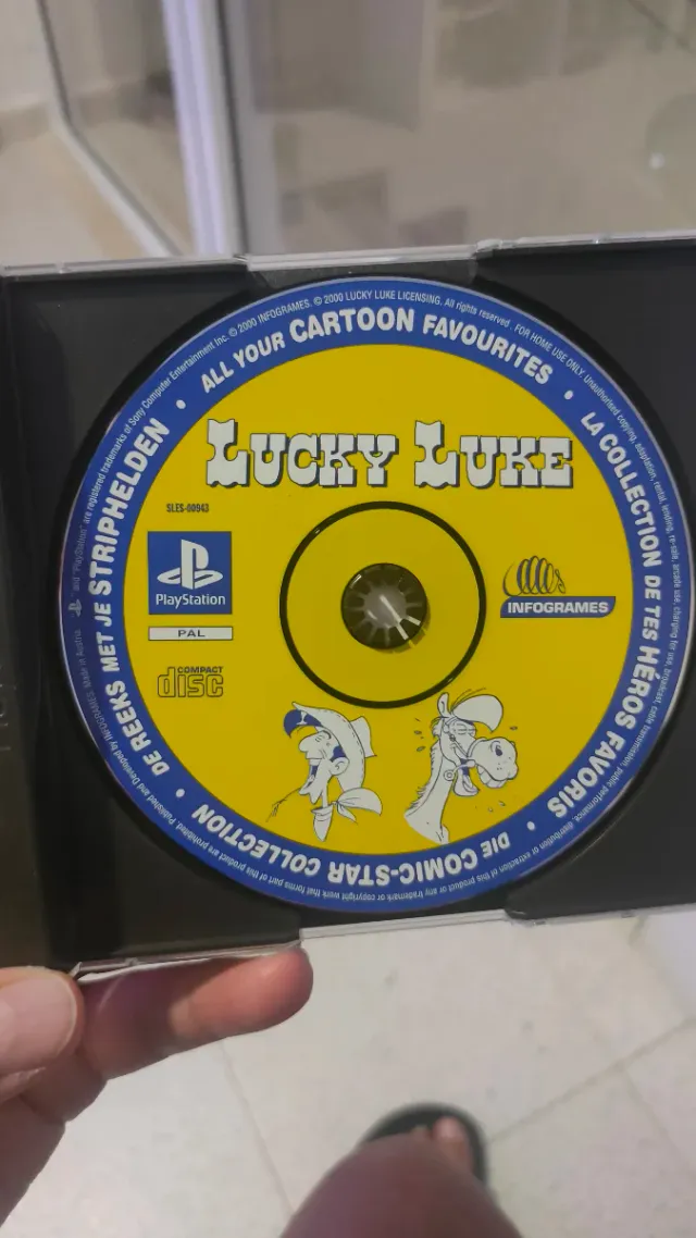 Lucky Luke PlayStation PAL