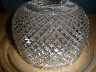 Tapa Platos Cristal Labrado