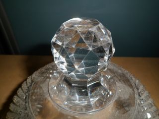 Tapa Platos Cristal Labrado