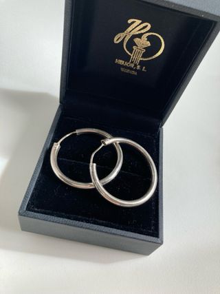 Anillas de plata