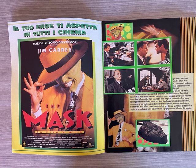 The Mask Sticker Album Merlin Collections