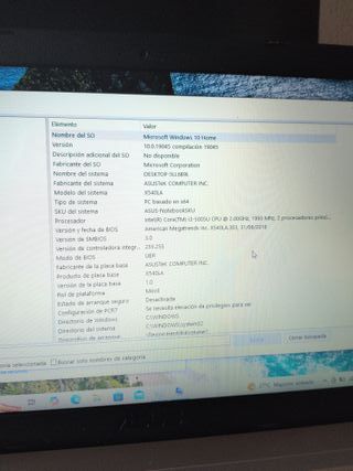 Portátil Asus Negro