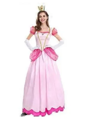 Disfraz Princesa PEACH Talla XXL
