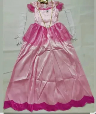 Disfraz Princesa PEACH Talla XXL