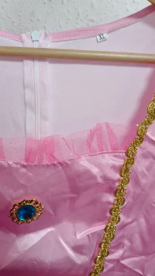Disfraz Princesa PEACH Talla XXL