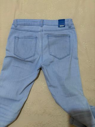 Vaqueros pitillo tobilleros