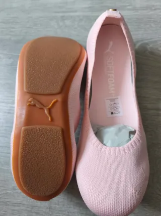 Manoletinas Puma Bailarinas Rosa Talla 40