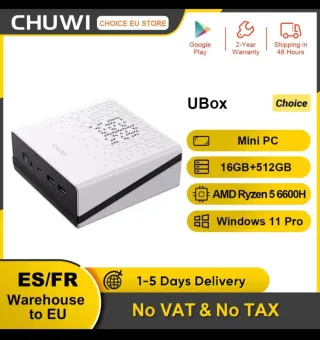 Mini PC Chuwi con SSD Samsung y RAM Corsair