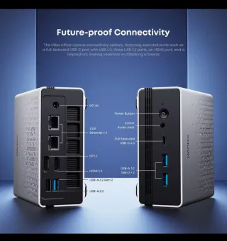 Mini PC Chuwi con SSD Samsung y RAM Corsair
