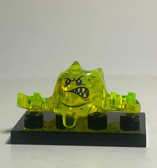 Lego Minifigure Mostro Verde Traslucido