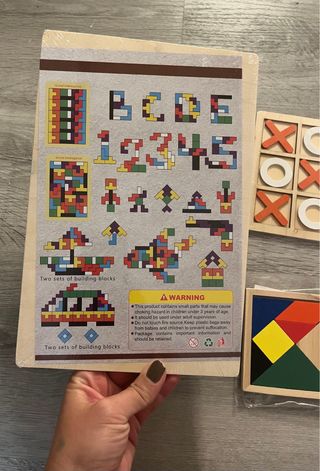 Pack Juguetes Madera Montessori