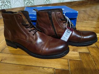 Botas Jack & Jones Piel Marrón Talla 46