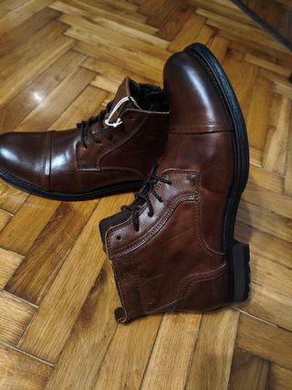 Botas Jack & Jones Piel Marrón Talla 46