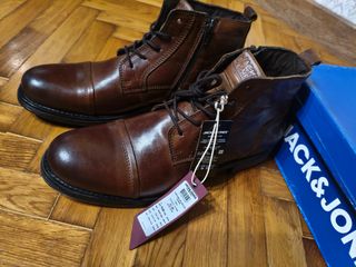 Botas Jack & Jones Piel Marrón Talla 46