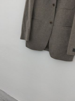 Americana Calvin Klein Gris Talla M