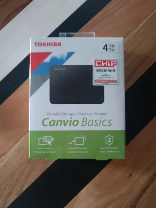 Disco Duro Externo Toshiba Canvio Basics 4TB