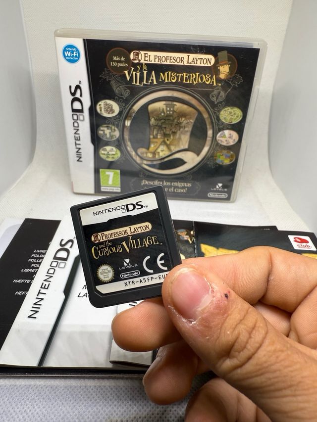 Profesor Layton y la Villa Misteriosa Nintendo DS