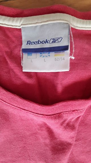Camiseta sin mangas Reebok R Roja Talla L