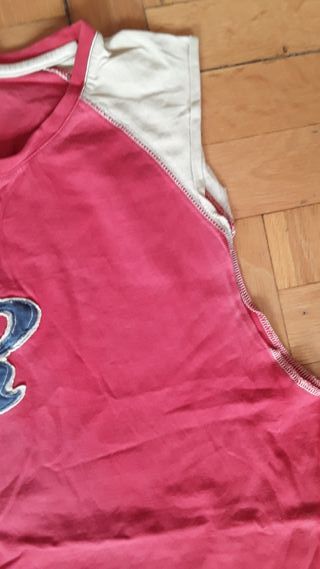 Camiseta sin mangas Reebok R Roja Talla L