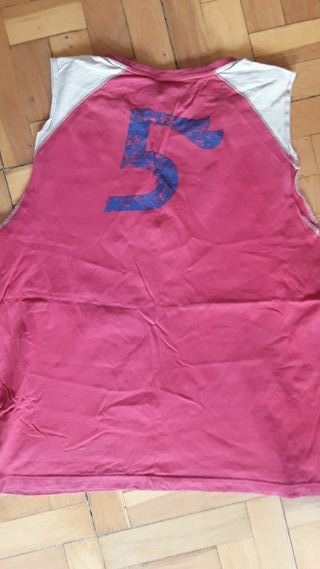 Camiseta sin mangas Reebok R Roja Talla L
