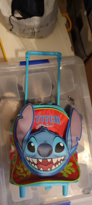 Mochila Ruedas Stitch Disney