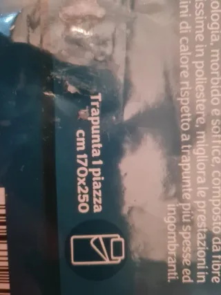 Trapunta Gabel una piazza con antibatterico