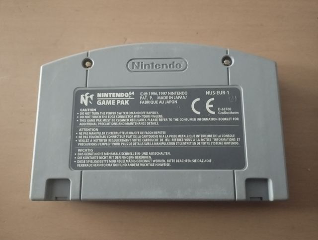 Juego N64 Wayne Gretzky's 3D Hockey