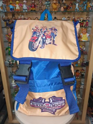 Mochila vintage Ratones Motociclistas
