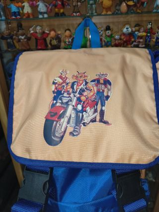 Mochila vintage Ratones Motociclistas