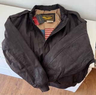 Chaqueta Air Force USA Marrón Sin Usar