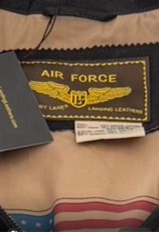 Chaqueta Air Force USA Marrón Sin Usar