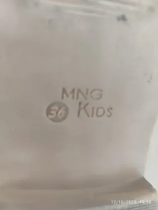 Botas Mango Kids Talla 36.
Bajas con flecos.