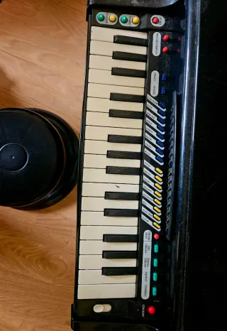 Piano de cola de Juguete Negro