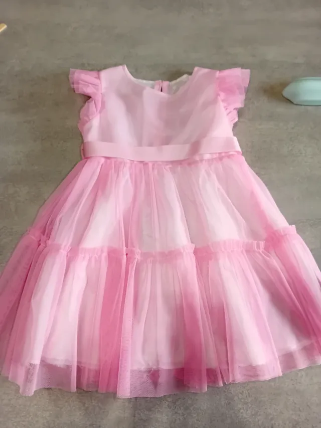 Vestito bambina rosa Tg. 18-24 mesi