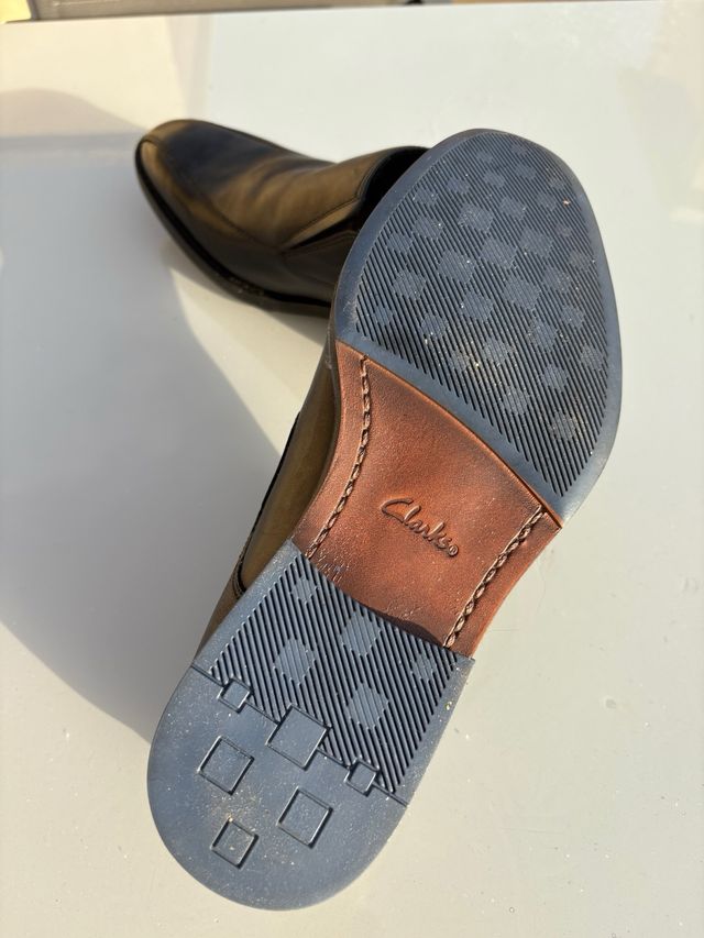 Zapatos Clarks Hombre Talla 42 Negros