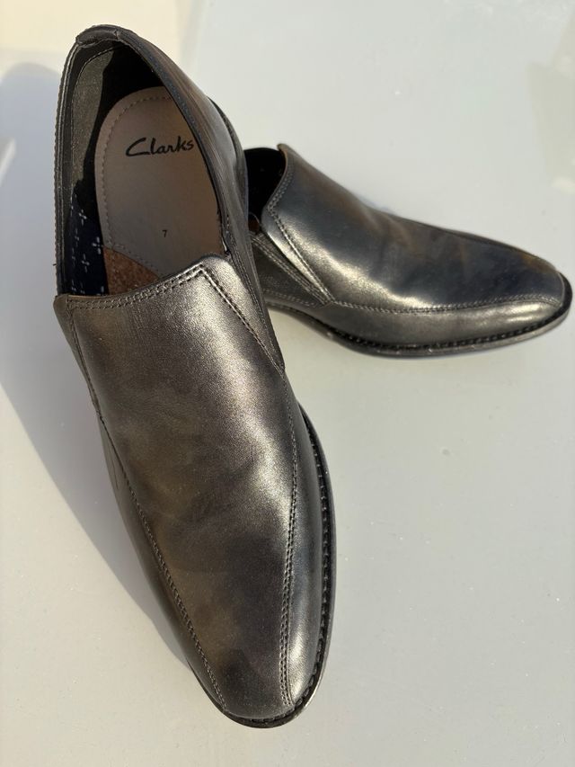 Zapatos Clarks Hombre Talla 42 Negros