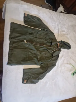 Chaqueta militar verde vintage