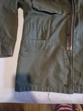 Chaqueta militar verde vintage