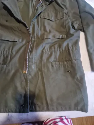 Chaqueta militar verde vintage