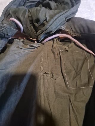 Chaqueta militar verde vintage