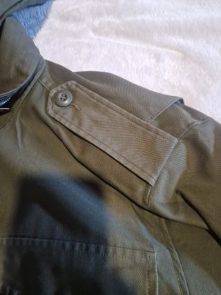 Chaqueta militar verde vintage