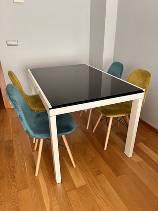 Mesa de comedor extensible