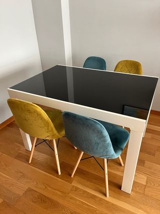 Mesa de comedor extensible