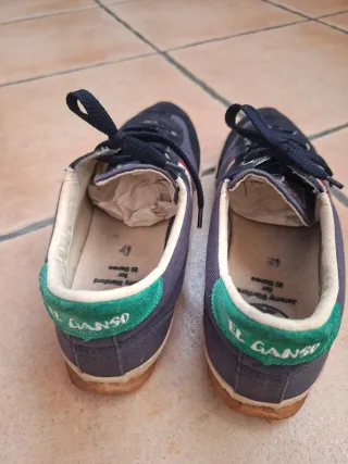 Zapatillas El Ganso Talla 41 Azul Marino