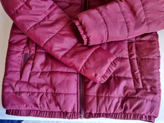 Chaqueta acolchada roja