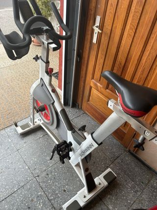 Bicicleta Spinning Schwinn Blanca