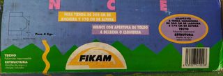 Avance impermeable nylon tienda